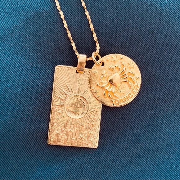 Spell Stargazer Zodiac Necklace Cancer - Picture 3 of 7